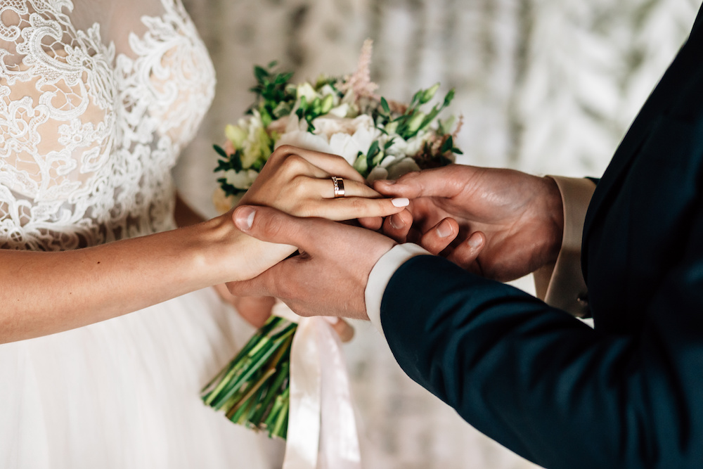 exchange of wedding rings